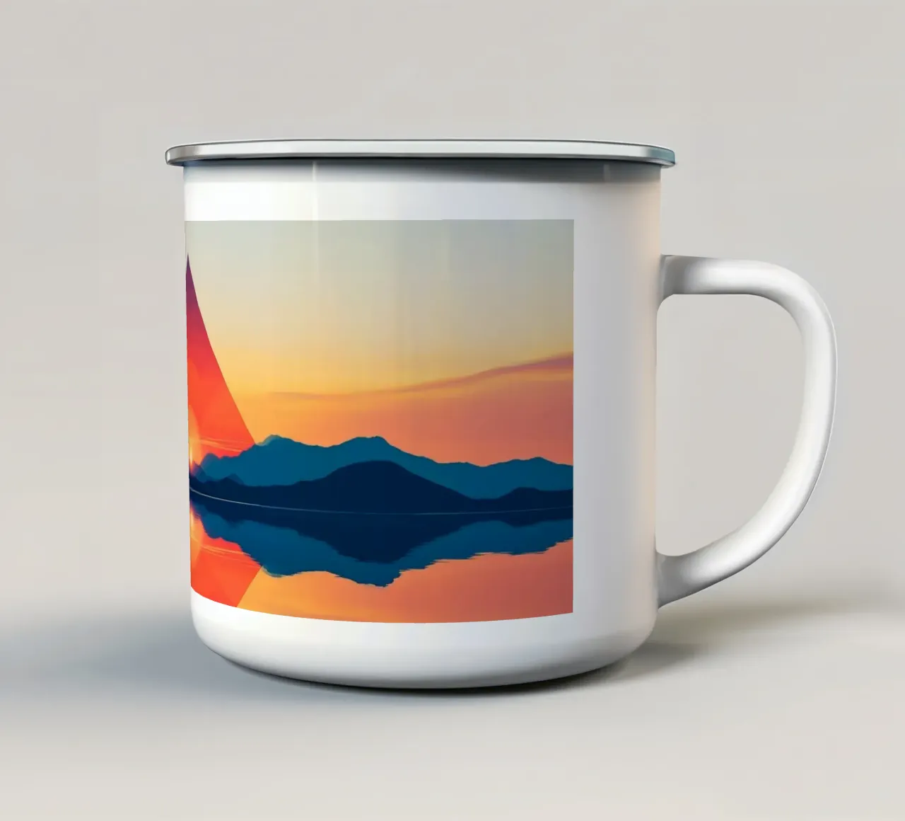 LandShapes tazza in smalto da The Quiet Senju