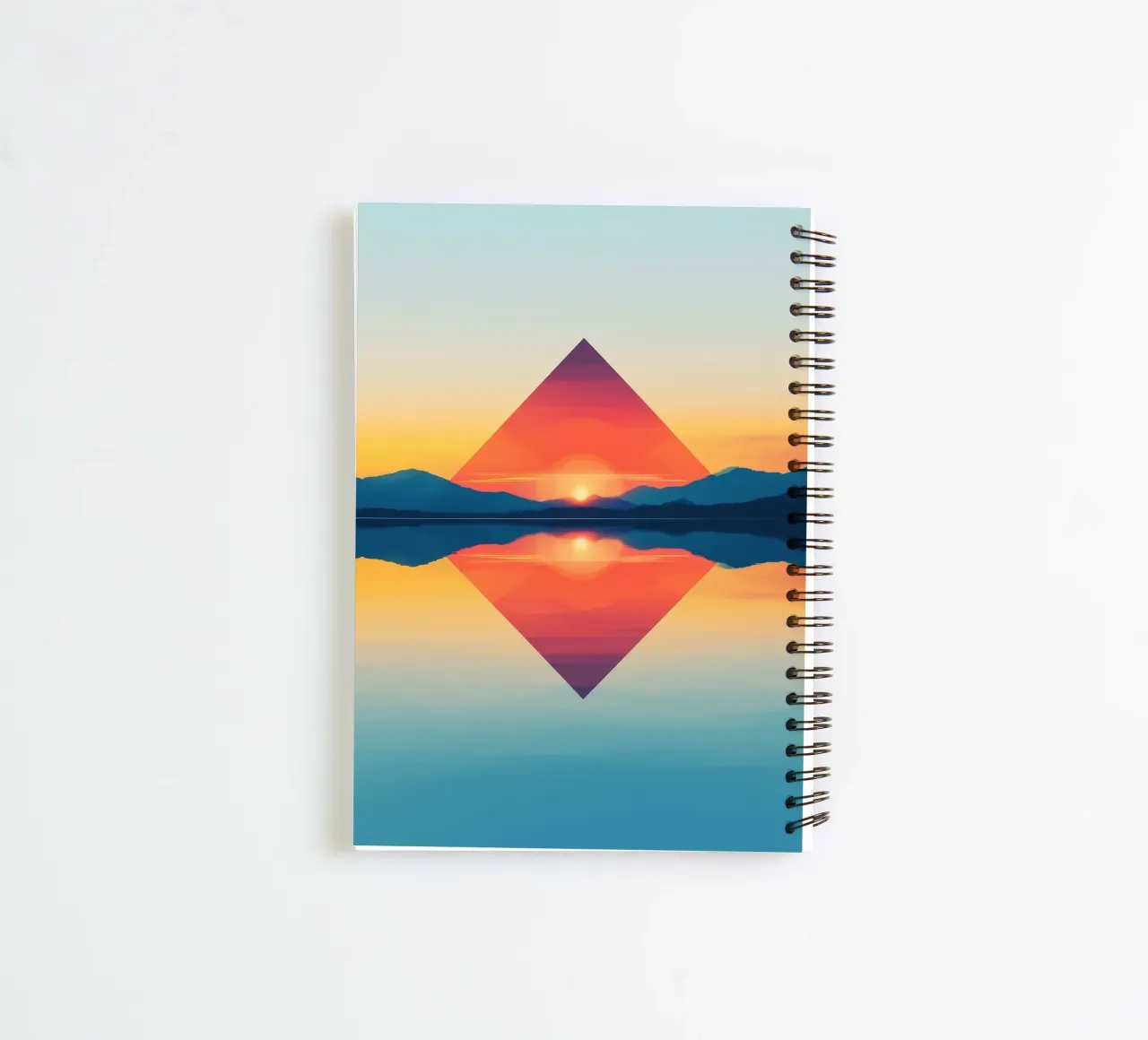 LandShapes spiral notebook by The Quiet Senju