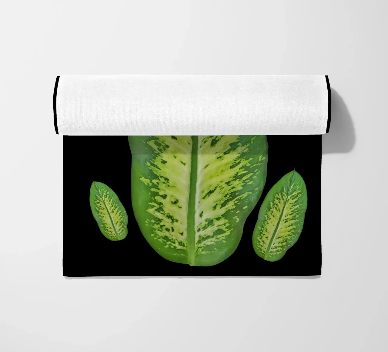 Large green leaf telo mare da LisaArtes