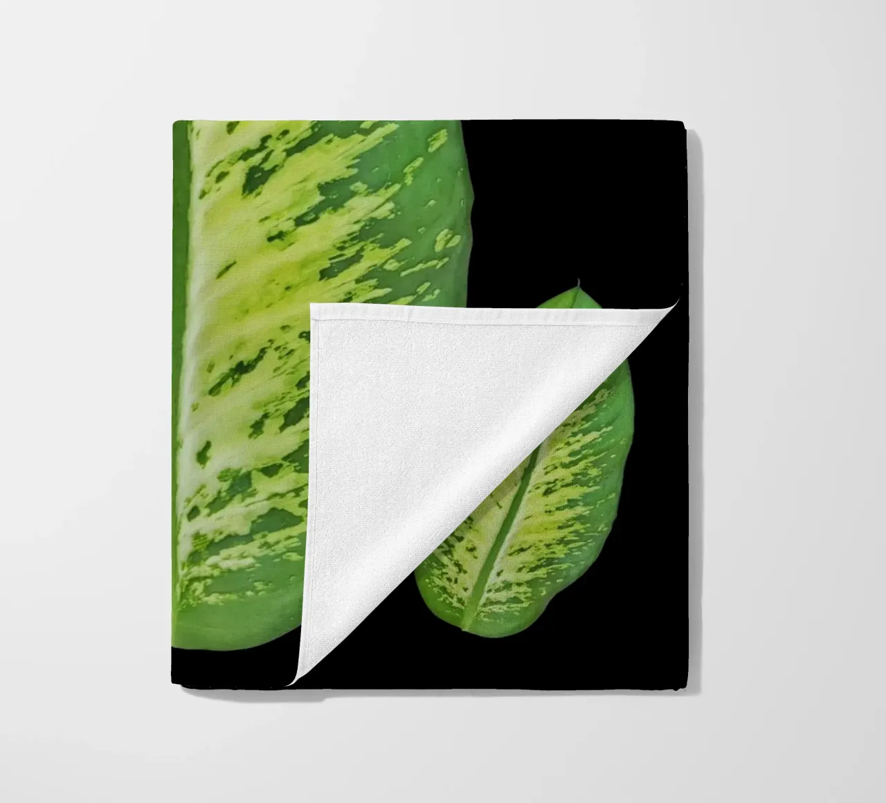 Large green leaf telo mare da LisaArtes