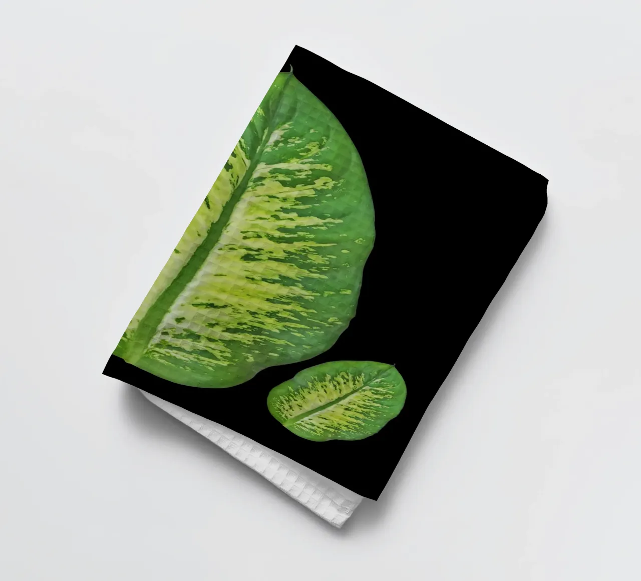 Large green leaf torchon de LisaArtes