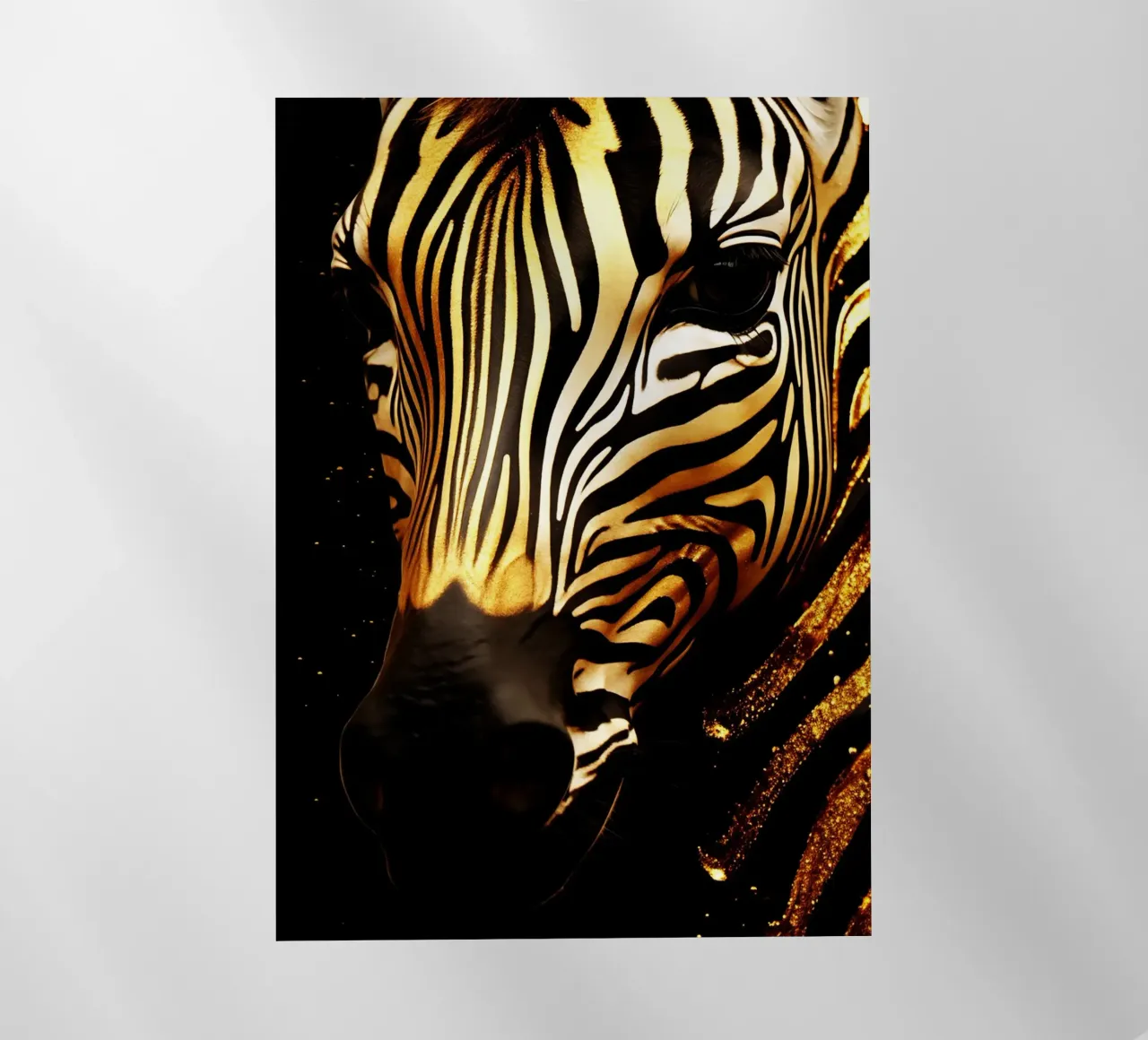 Arte acquerello Zebra pellicola backlit da kaiyaraiya