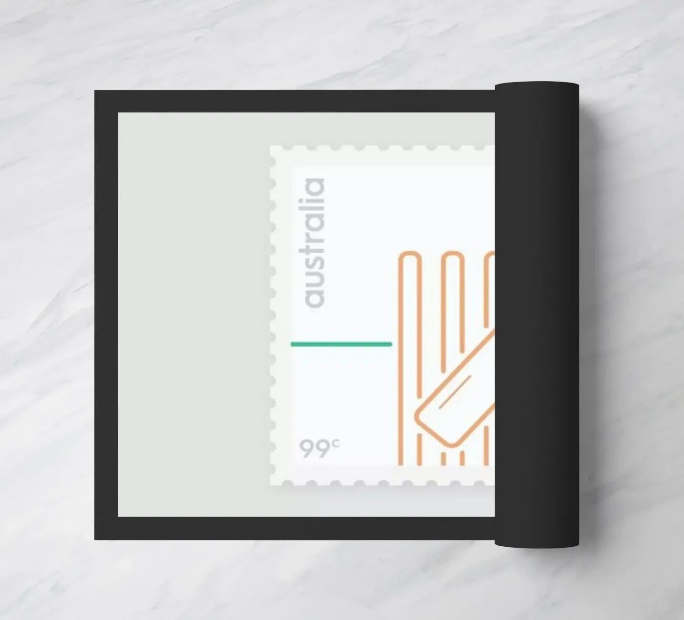 Cricket doormat by Dean Smith