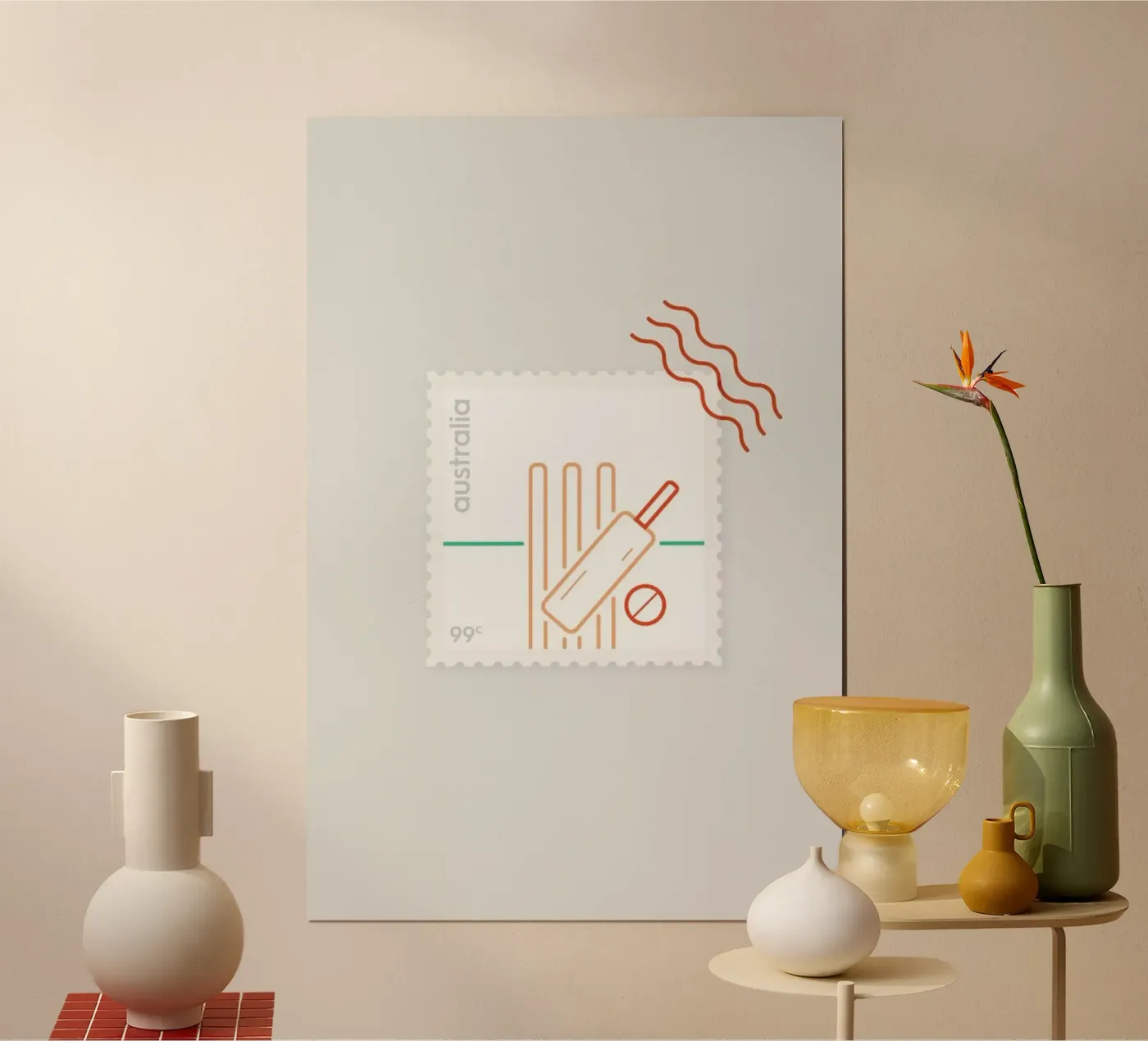 Cricket poster van Dean Smith