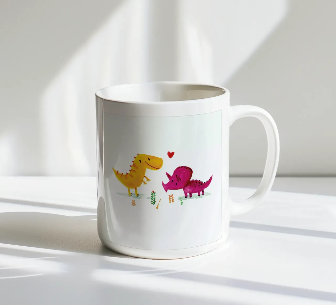 Opposites Attract tazza in ceramica da DinoMike