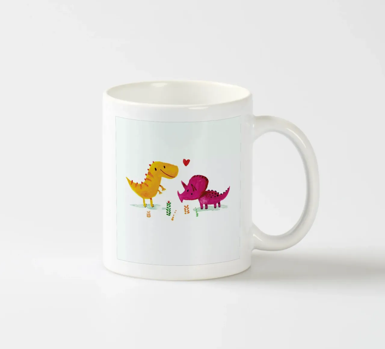 Opposites Attract tazza in ceramica da DinoMike