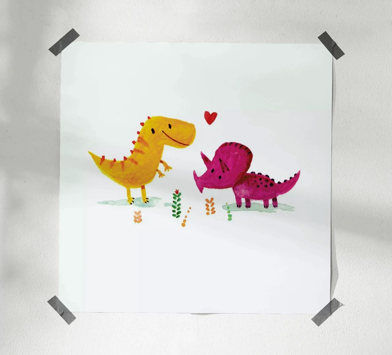 Opposites Attract poster de DinoMike