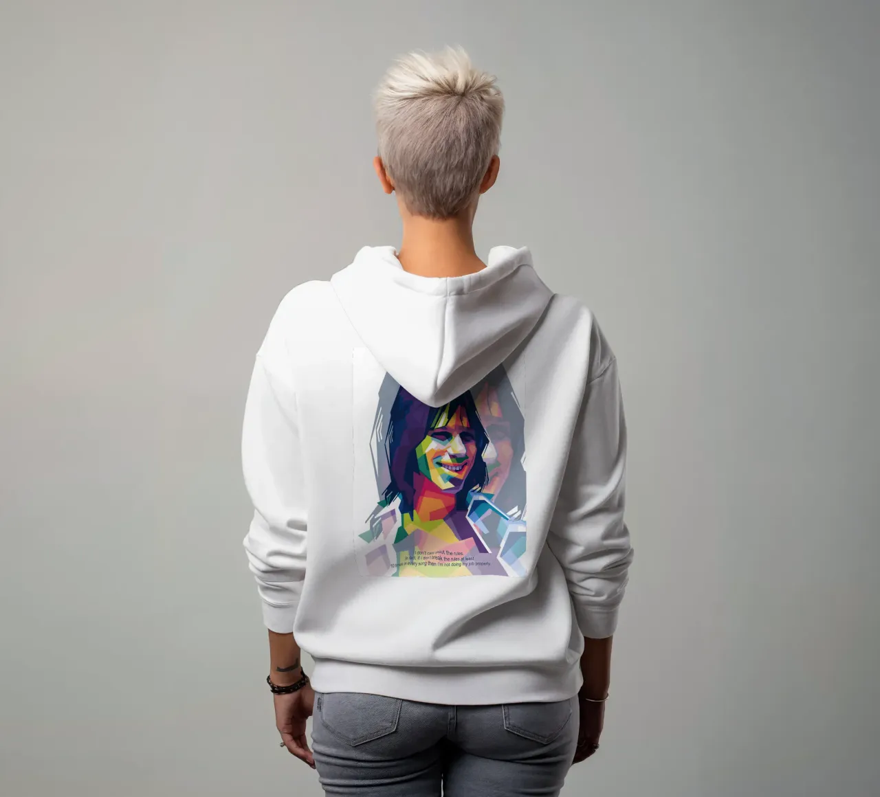 Jeff Beck WPAP felpa con cappuccio da Alkahfsmart