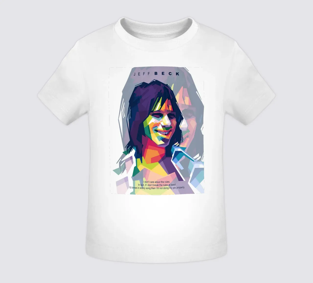 Jeff Beck WPAP maglietta neonato da Alkahfsmart