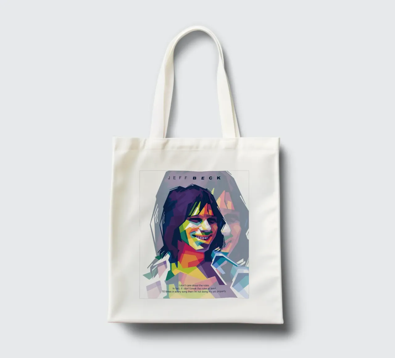 Jeff Beck WPAP borsa in juta da Alkahfsmart