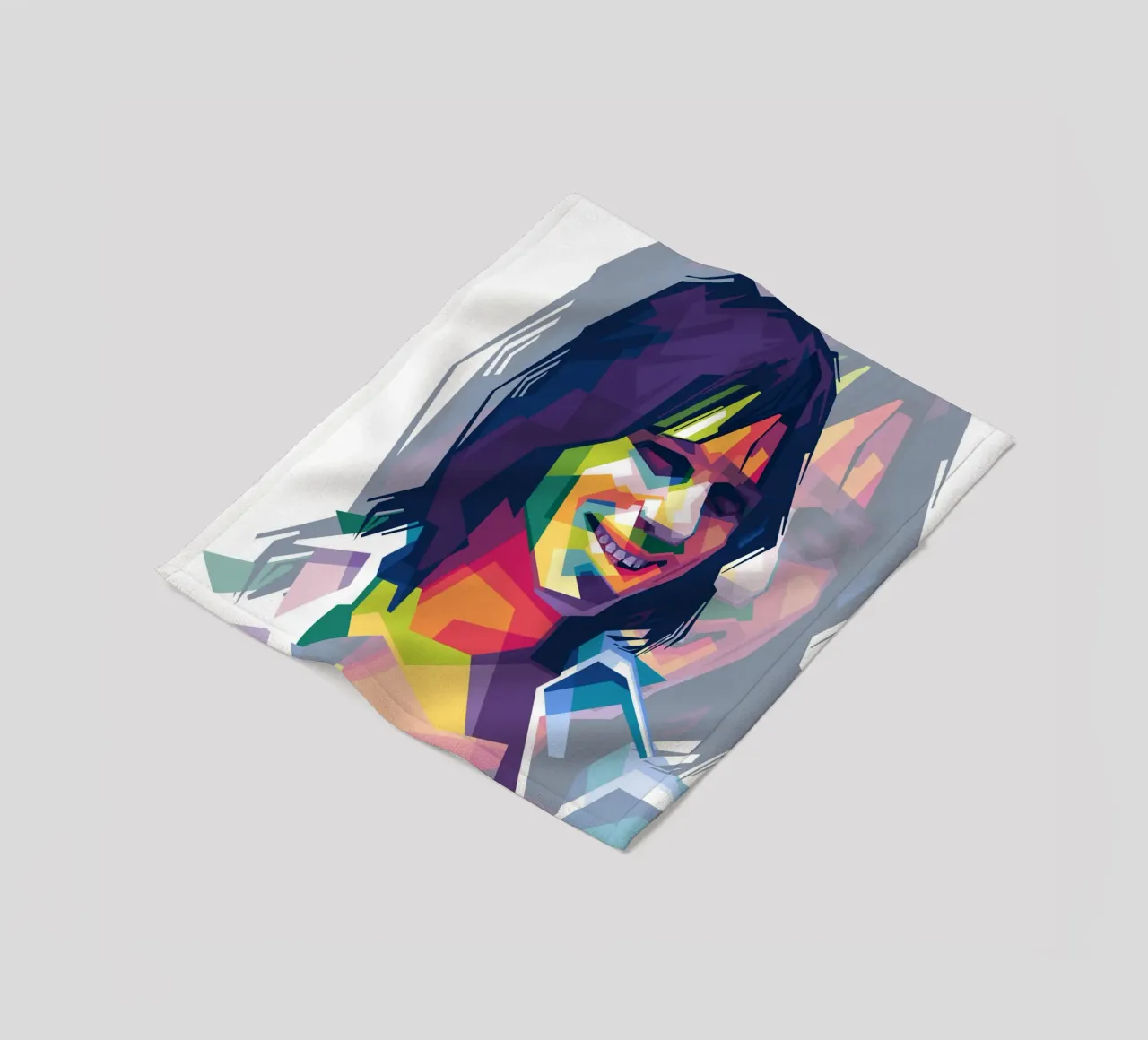 Jeff Beck WPAP coperta in pile da Alkahfsmart
