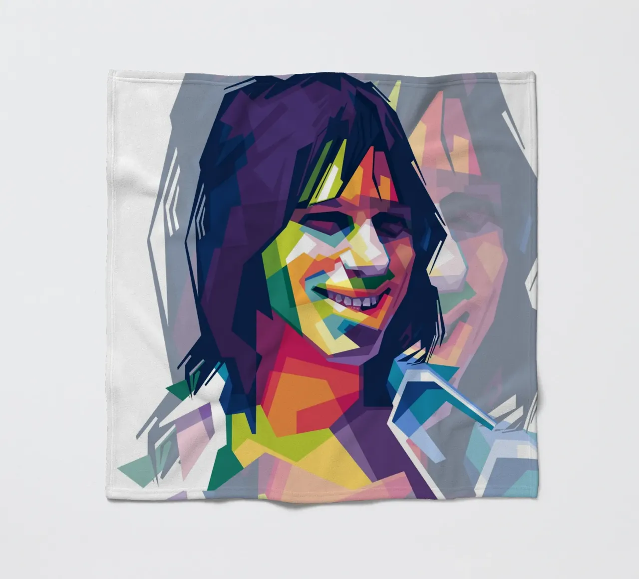 Jeff Beck WPAP coperta in pile da Alkahfsmart