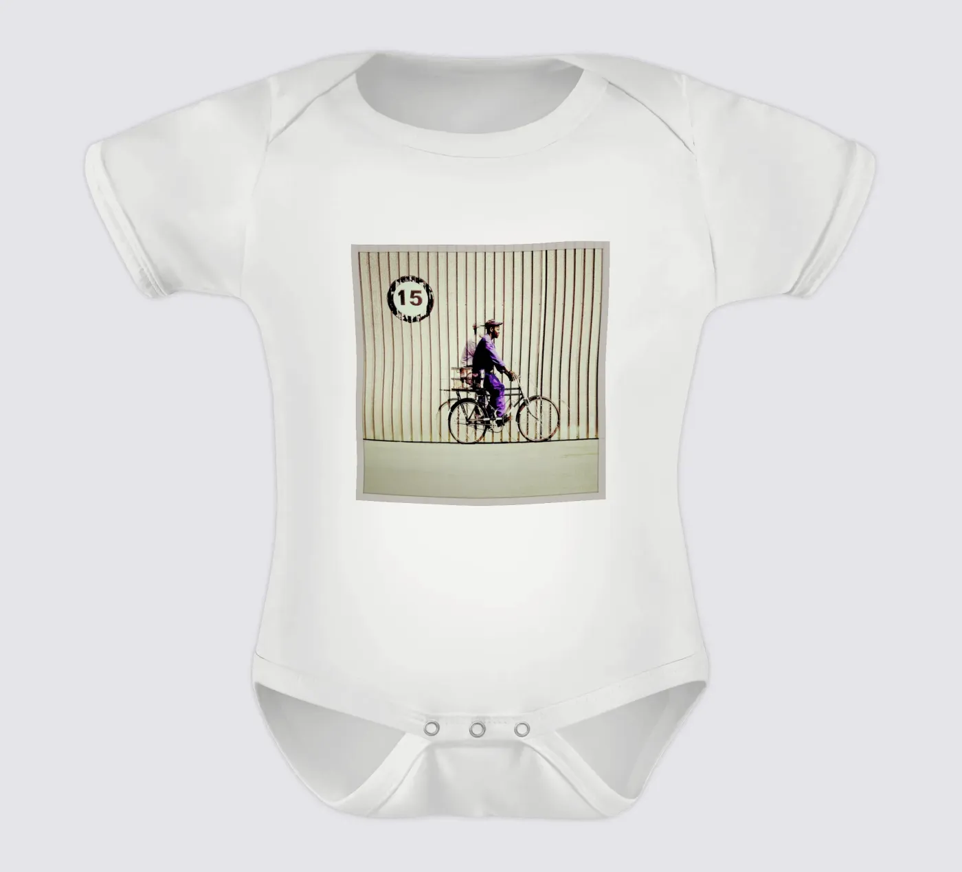Thomas Kurzarm Babybody von Ballack Art House