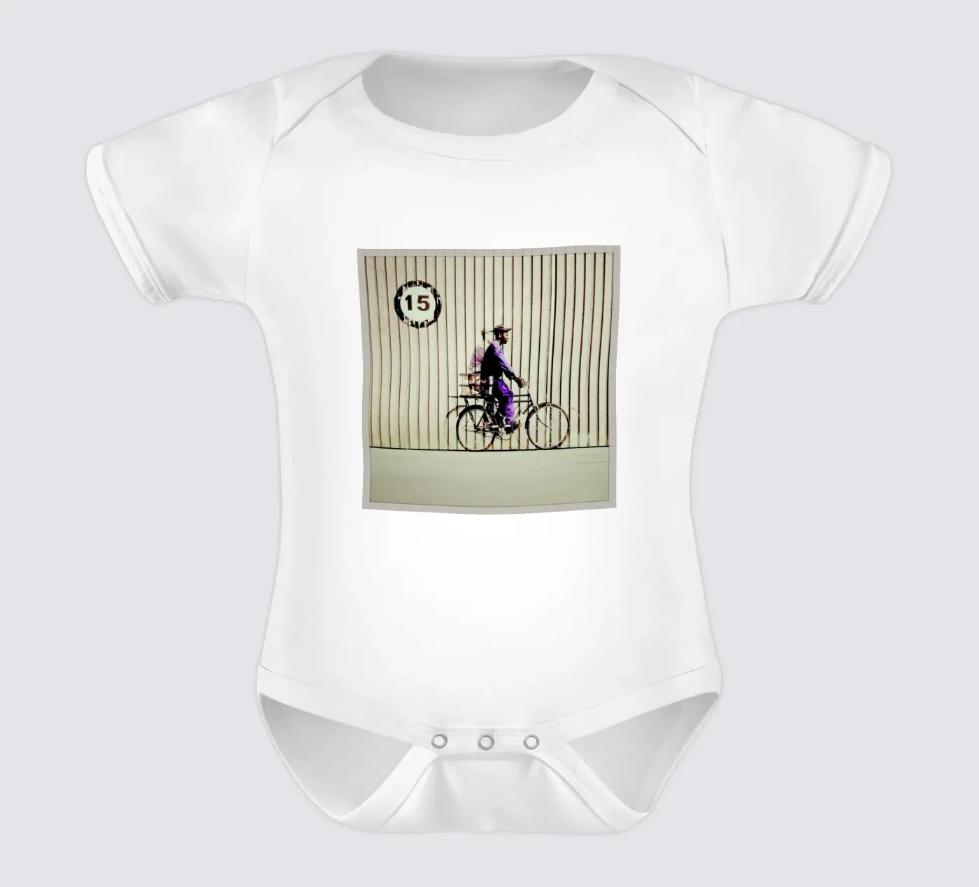 Thomas Kurzarm Babybody von Ballack Art House