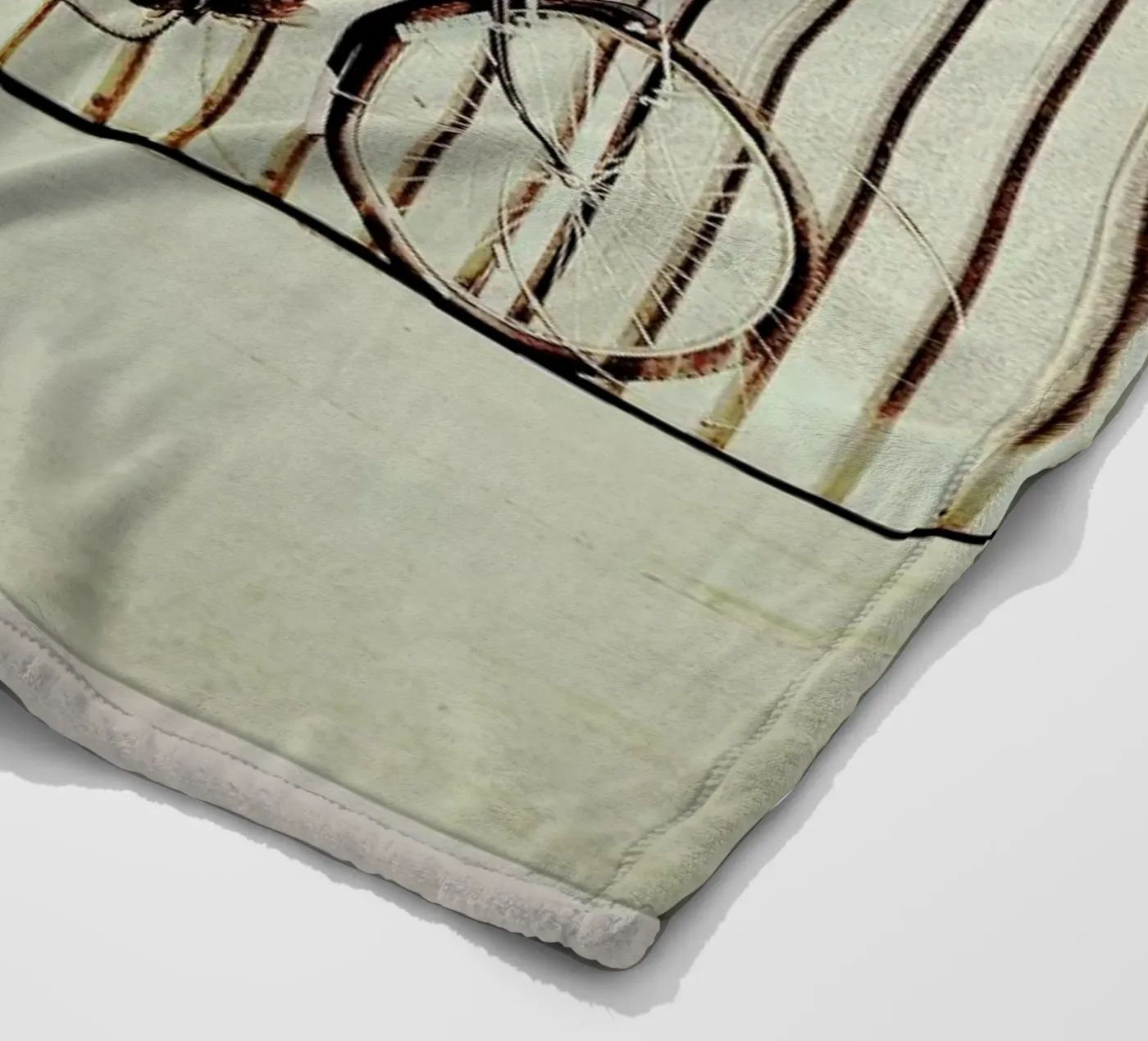 Thomas fleece blanket by Ballack Art House