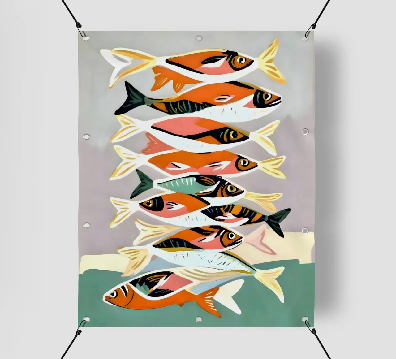 Incontro sulle sardine telo in pvc da 83oranges