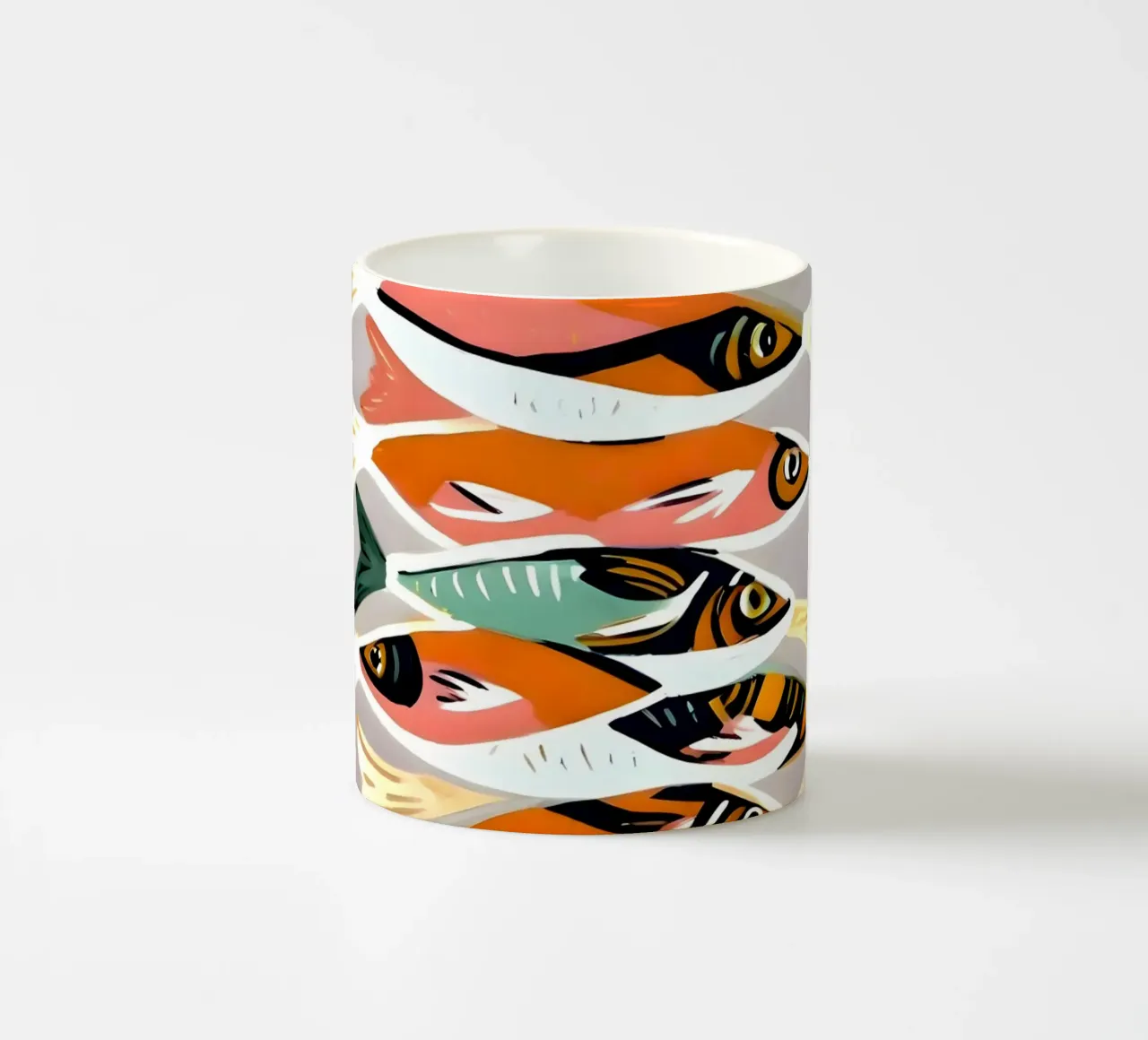 Incontro sulle sardine tazza in ceramica da 83oranges