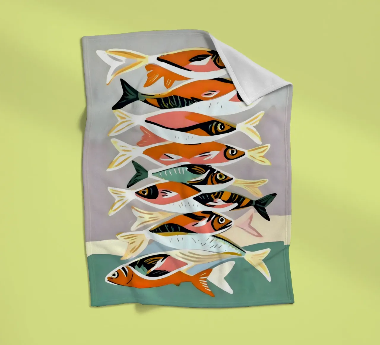 Incontro sulle sardine coperta in pile da 83oranges
