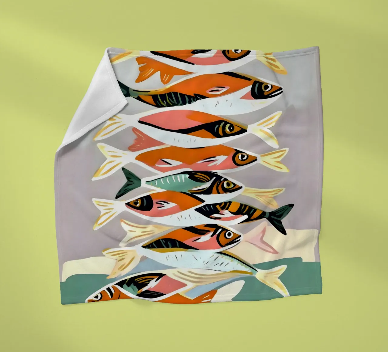 Incontro sulle sardine coperta in pile da 83oranges