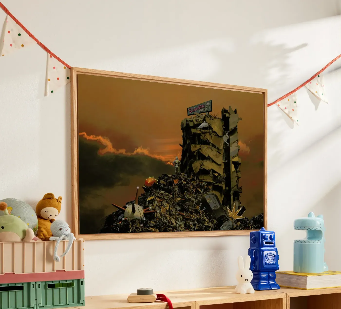 The Sky is Falling acryl van Jason Brueck