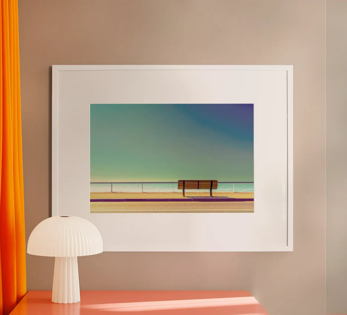 The Bench - Arnaud Bratkovic poster van Pictufy
