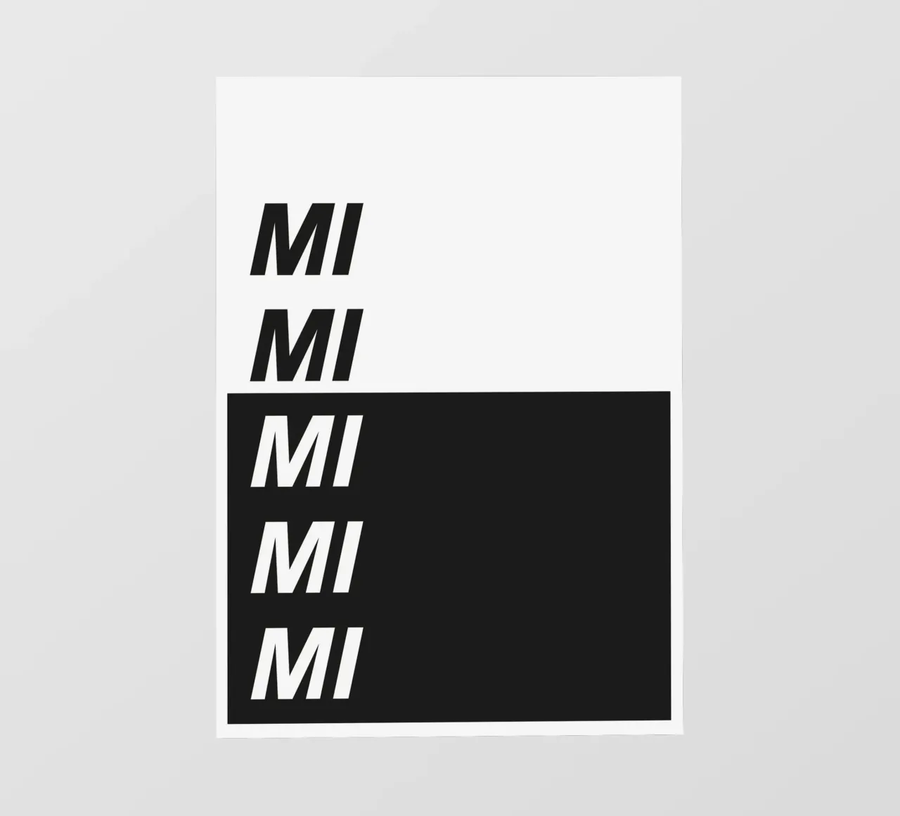 mimimi telo in pvc da Flo Klein