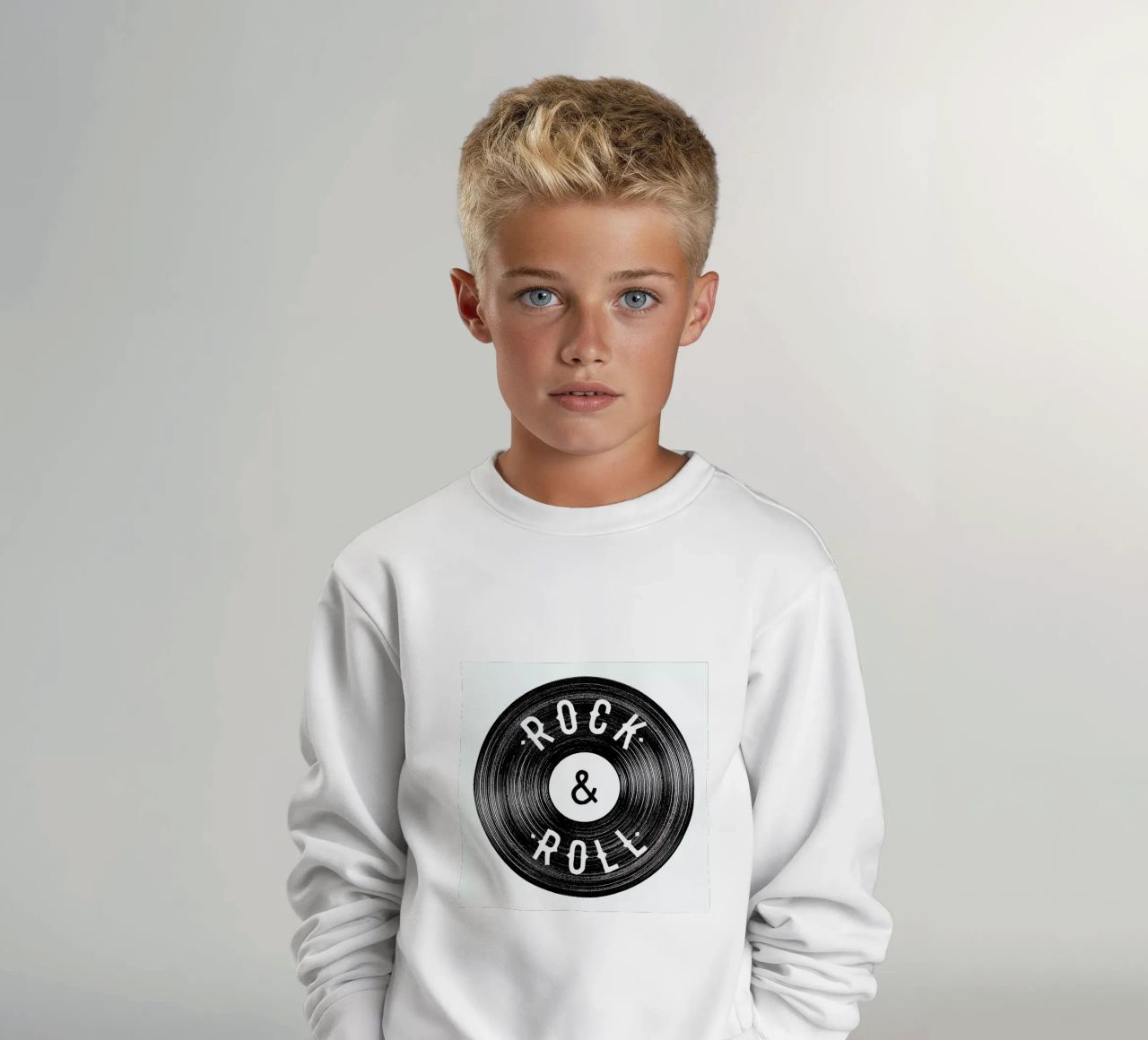 Rock & Roll felpa bambino da Florent Bodart