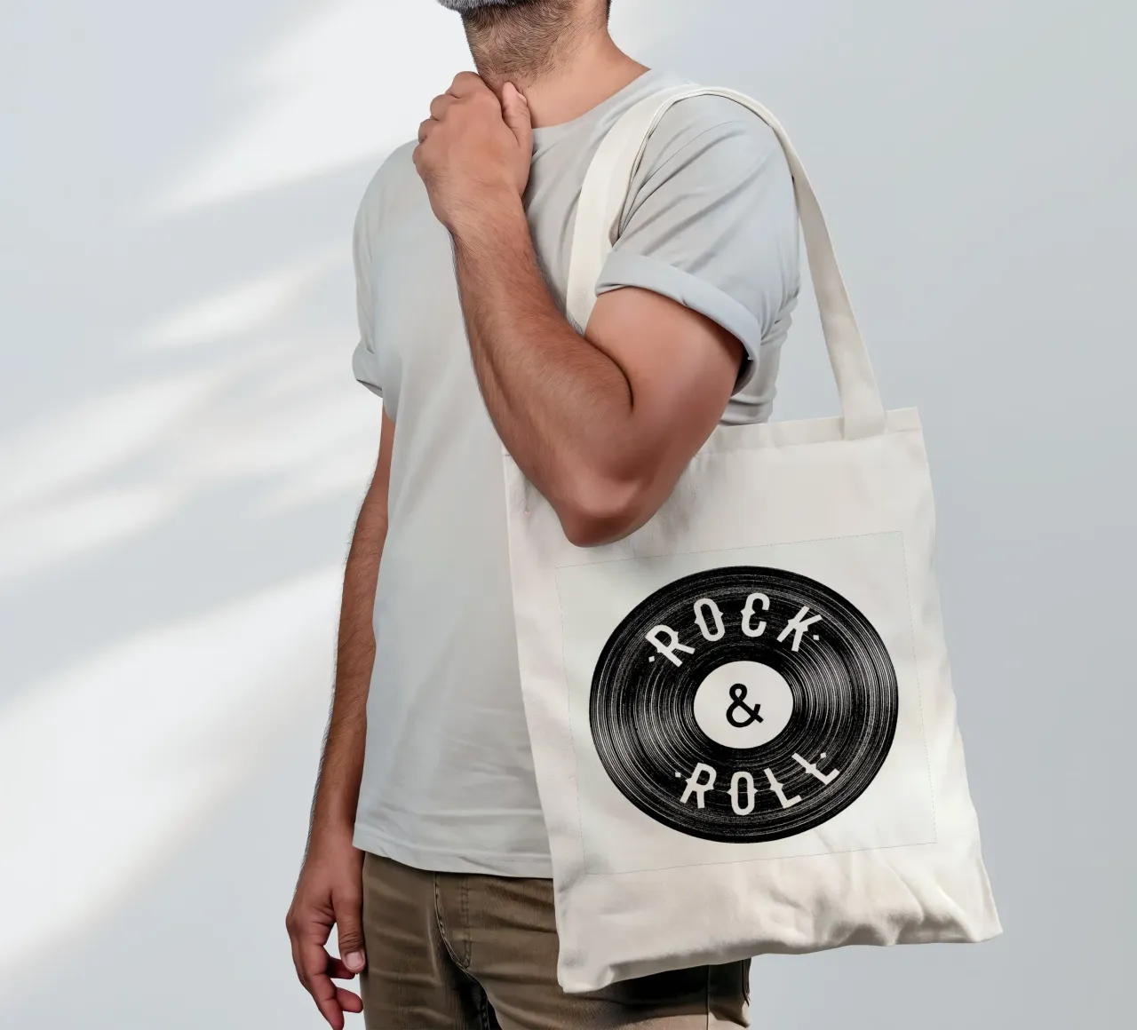 Rock & Roll borsa in juta da Florent Bodart