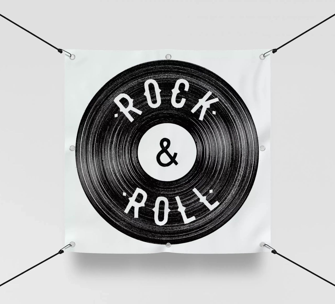 Rock & Roll telo in pvc da Florent Bodart