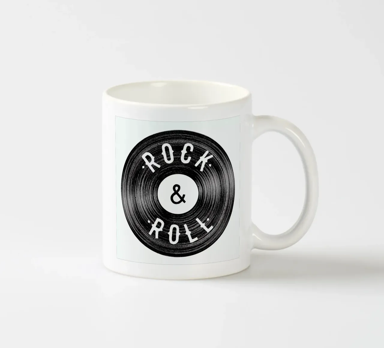 Rock & Roll Keramik Tasse von Florent Bodart