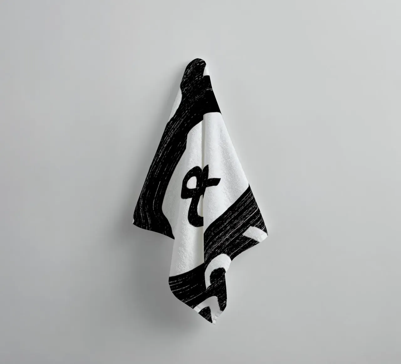 Rock & Roll Handtuch von Florent Bodart