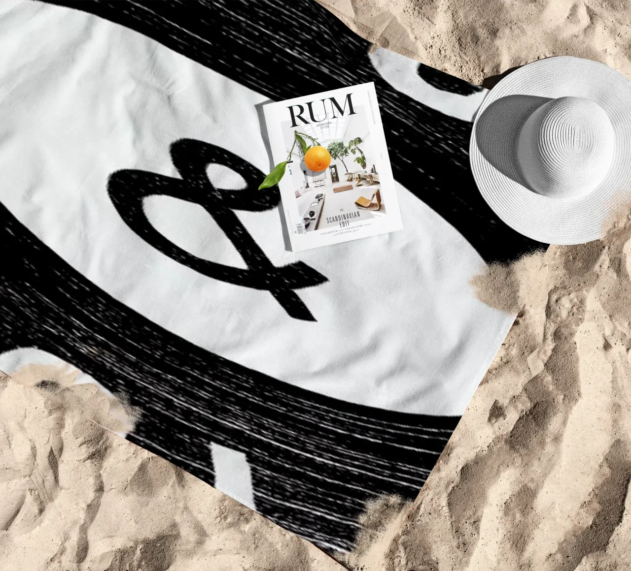 Rock & Roll toalla de playa de Florent Bodart