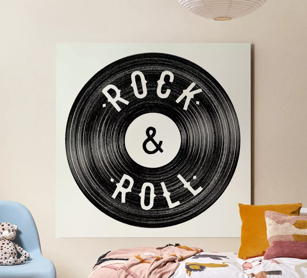 Rock & Roll alluminio dibond da Florent Bodart