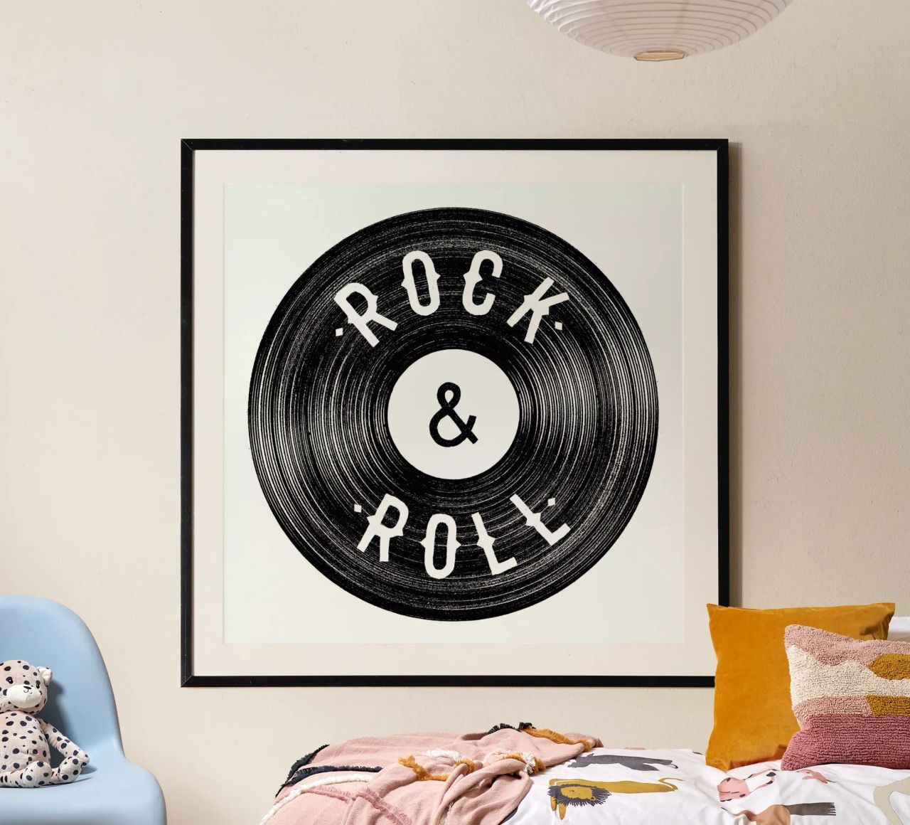 Rock & Roll Poster von Florent Bodart