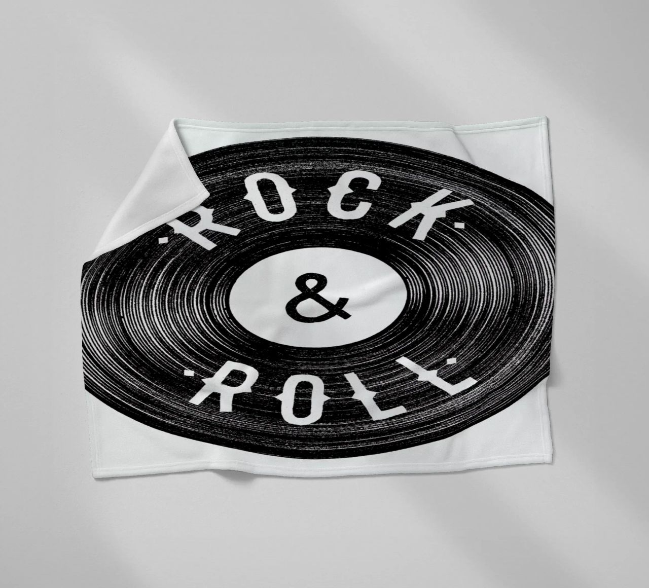 Rock & Roll Fleecedecke von Florent Bodart