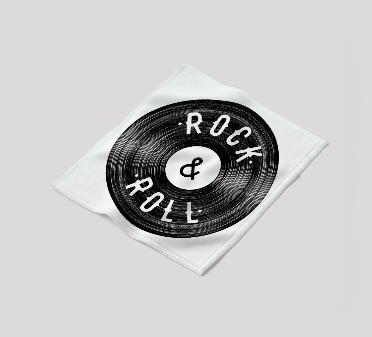 Rock & Roll Fleecedecke von Florent Bodart
