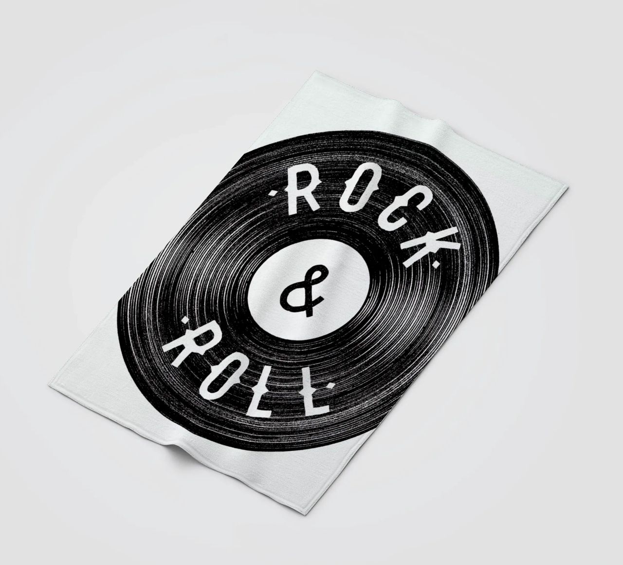 Rock & Roll Fleecedecke von Florent Bodart