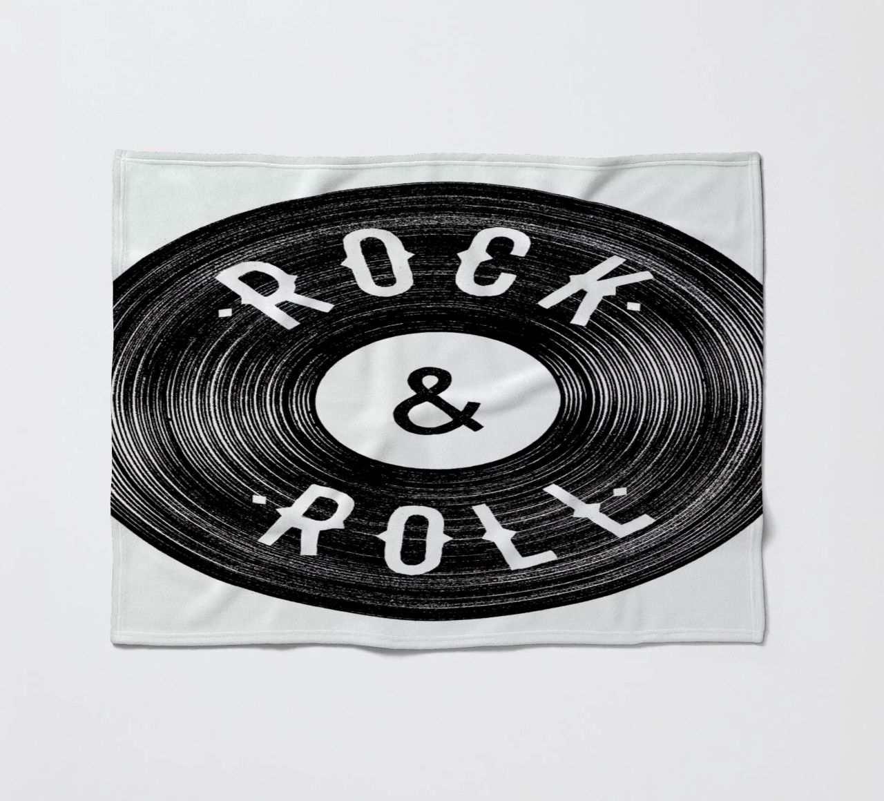 Rock & Roll Fleecedecke von Florent Bodart