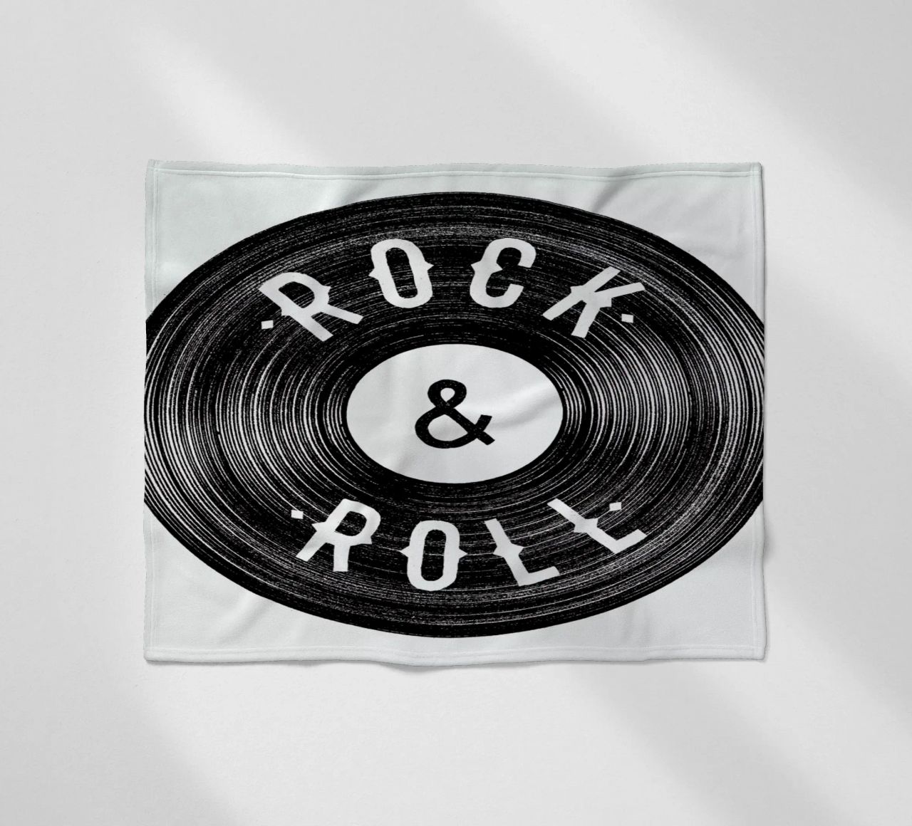Rock & Roll Fleecedecke von Florent Bodart