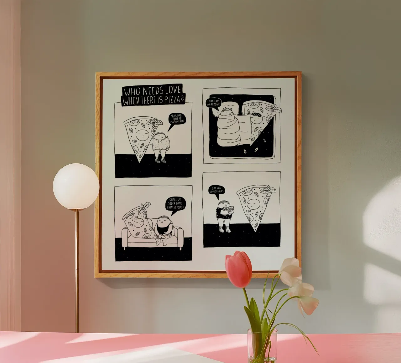 Pizza plexiglass da Herzette