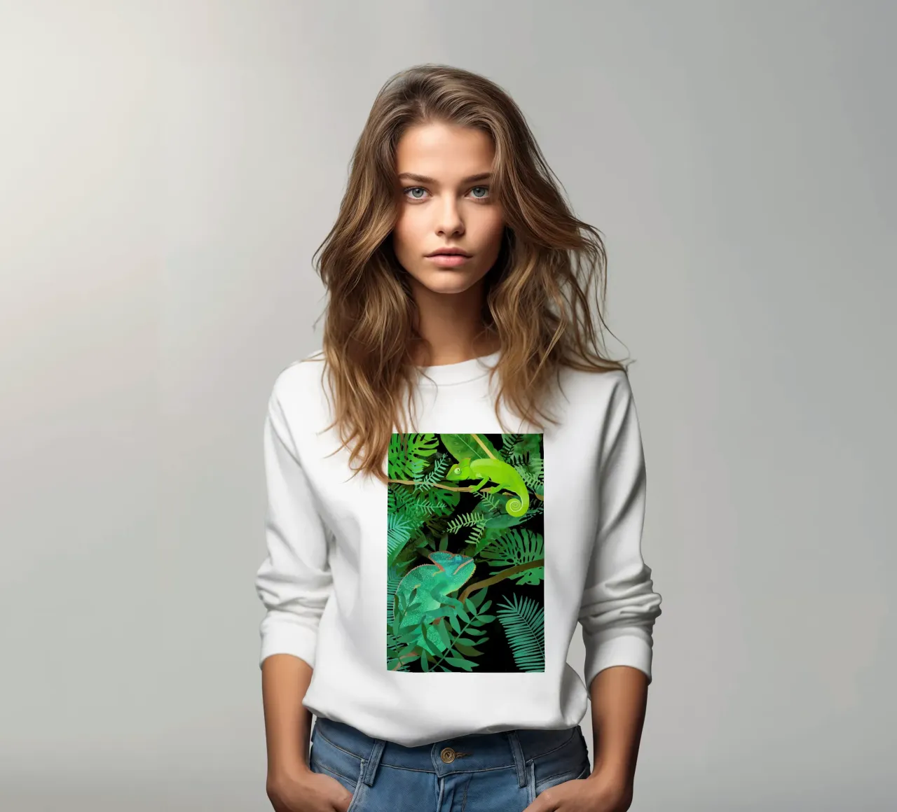 Chameleons felpa da Goed Blauw