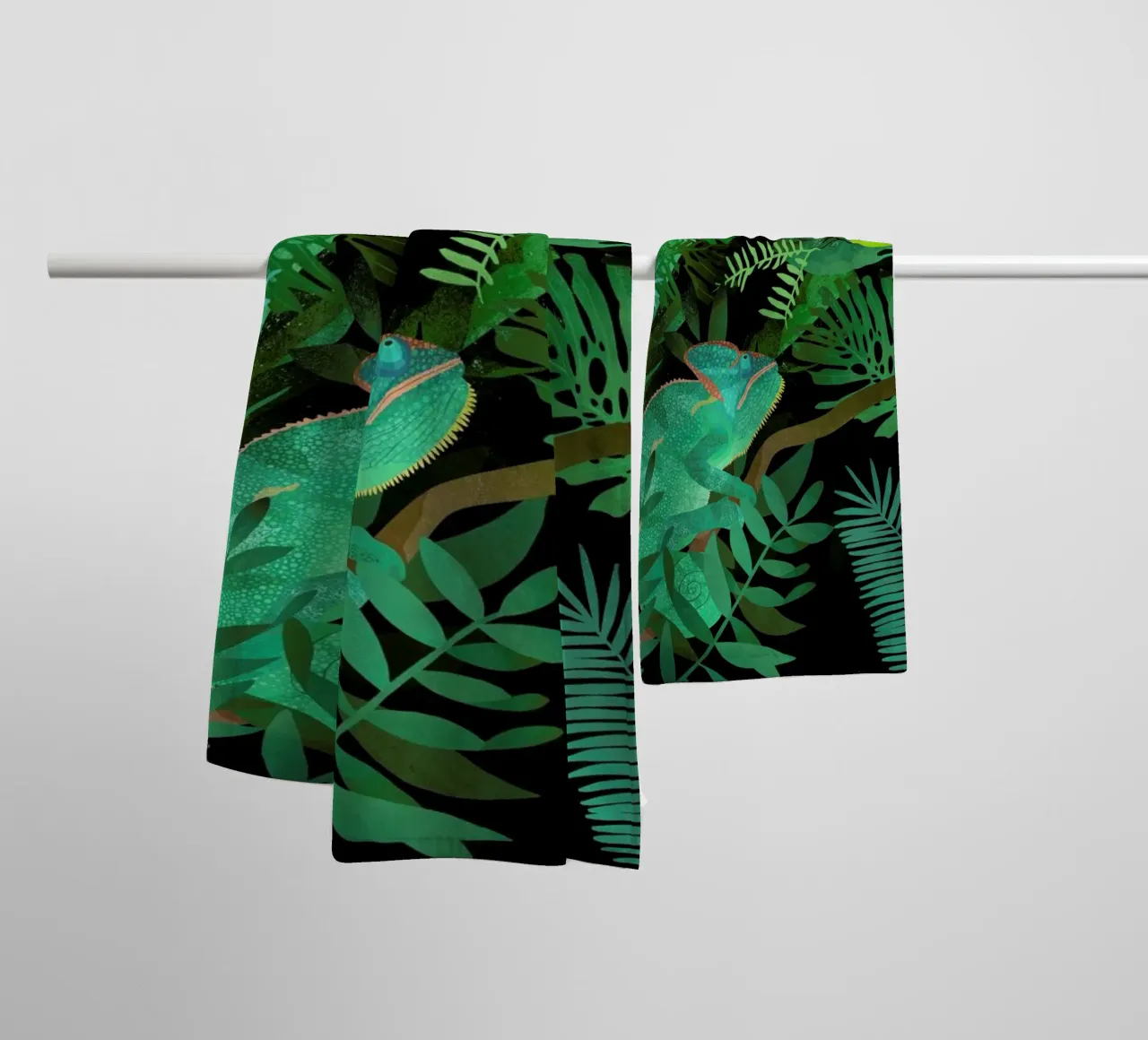 Chameleons asciugamano da bagno da Goed Blauw