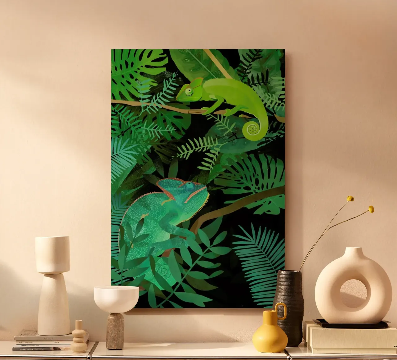 Chameleons alluminio dibond da Goed Blauw