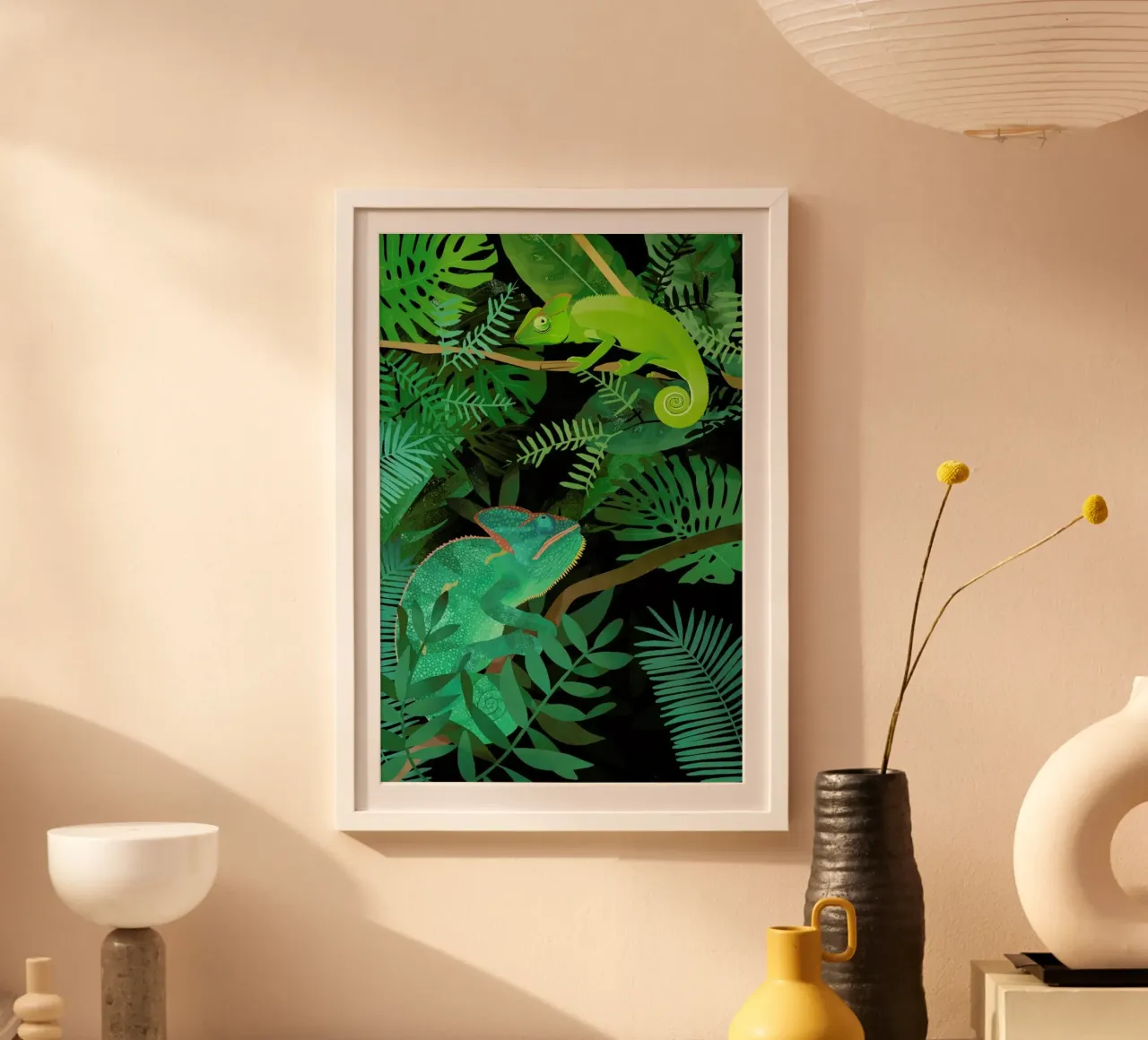 Chameleons poster da Goed Blauw