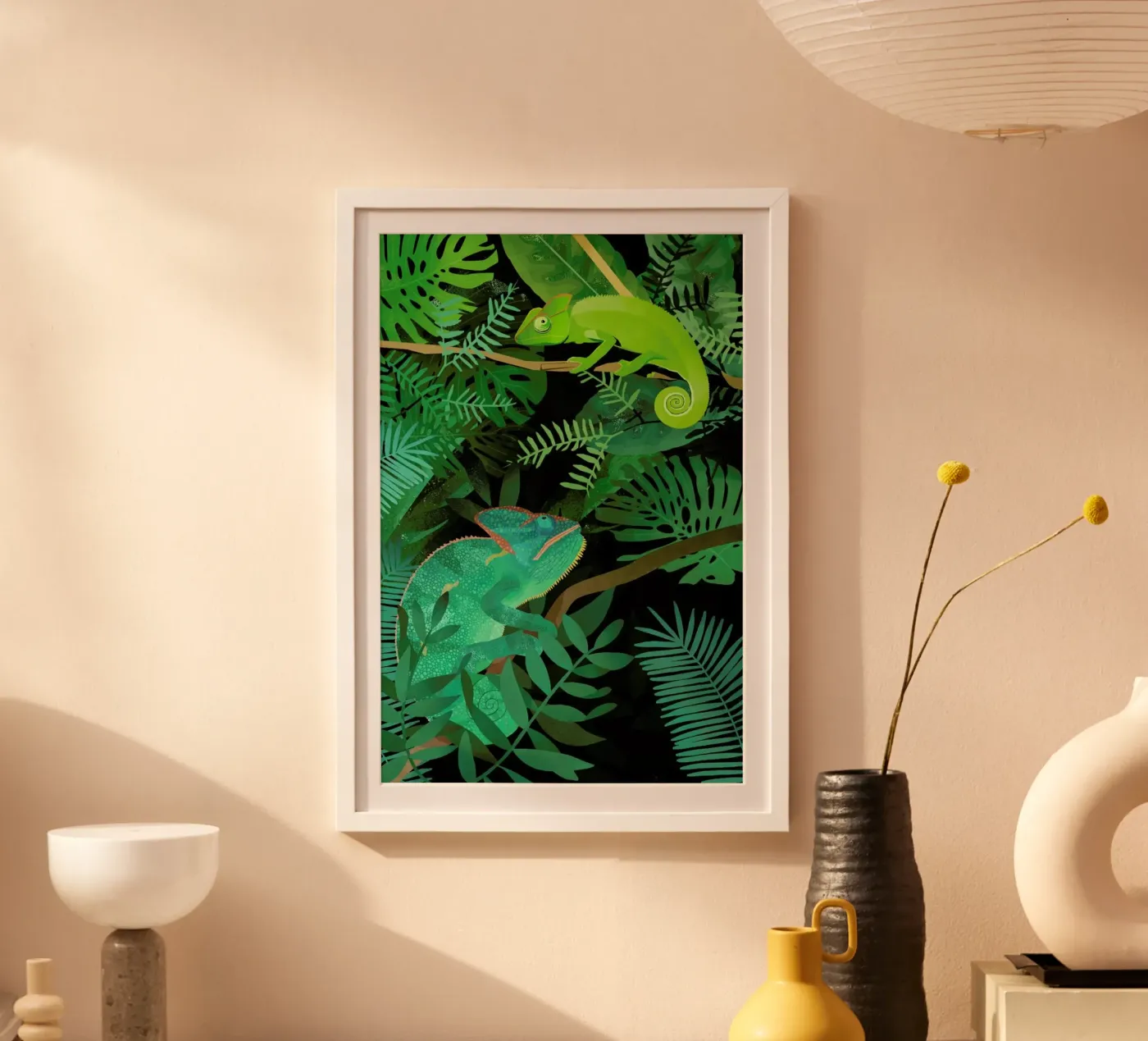 Chameleons poster da Goed Blauw