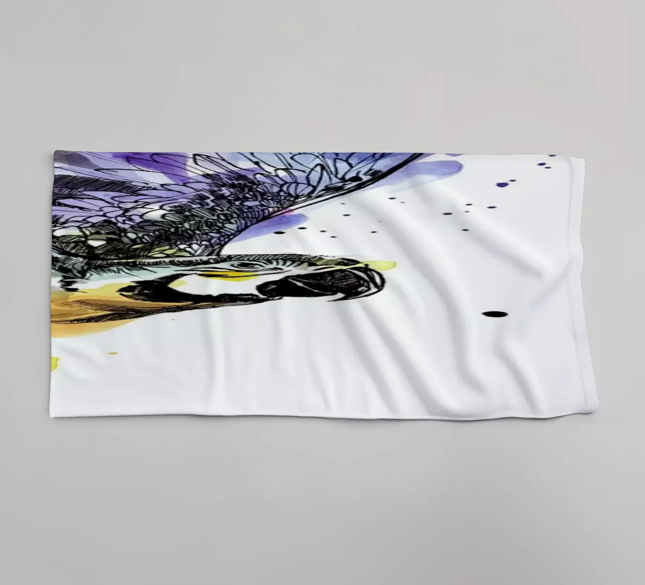 Perreth towel by WALLstories