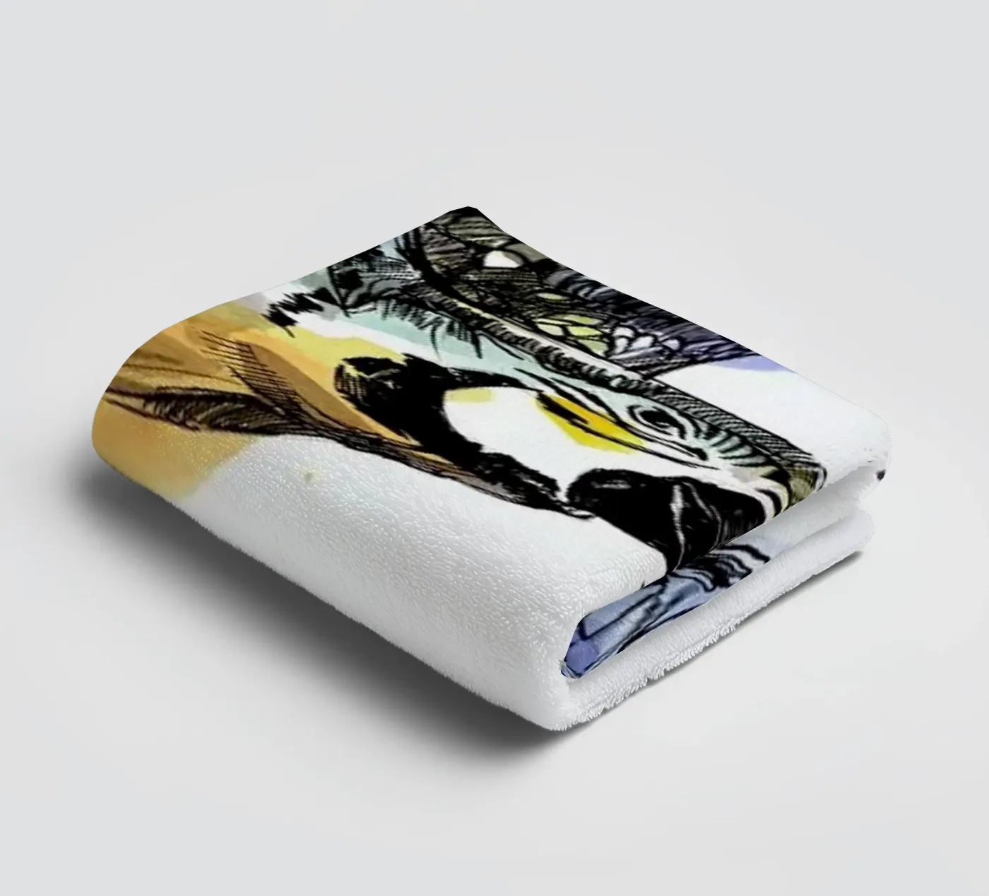 Perreth towel by WALLstories