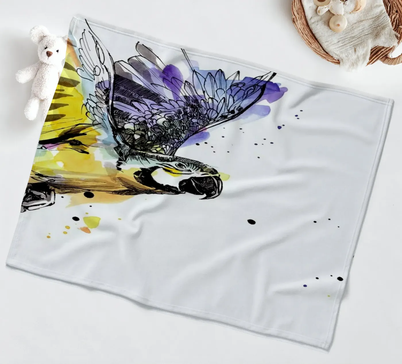 Perreth Fleecedecke von WALLstories