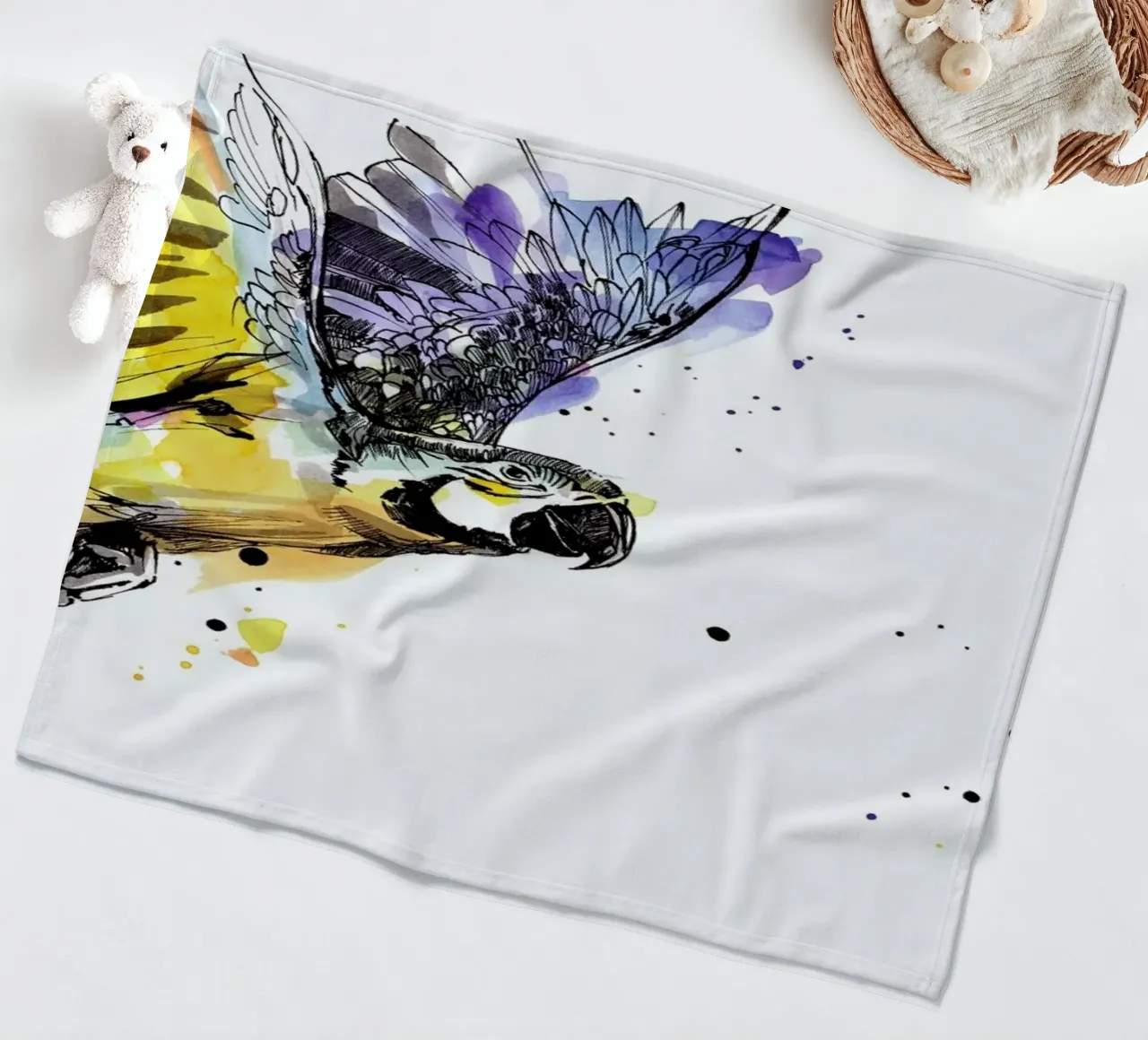 Perreth fleecedeken van WALLstories