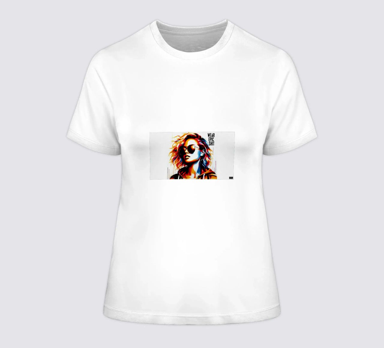 wear epic shit – Stencil, Graffiti & Streetart Frauen T-Shirt von STAN Z.